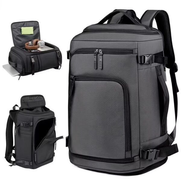 Multi-Compartment Travel Backpack