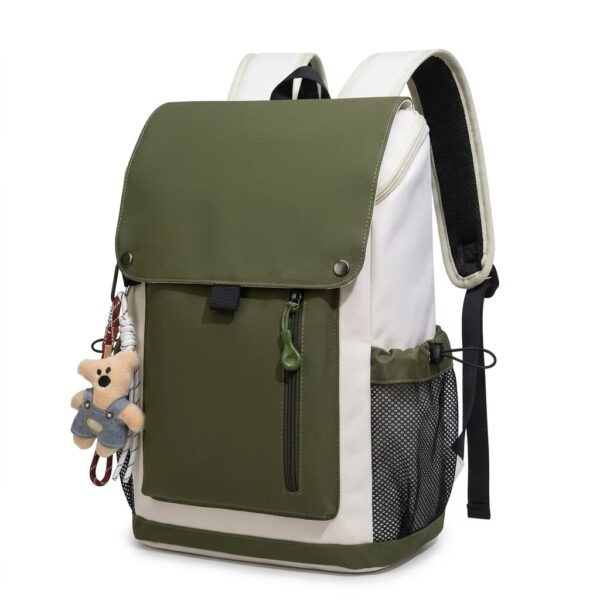 Stylish Olive Green Backpack